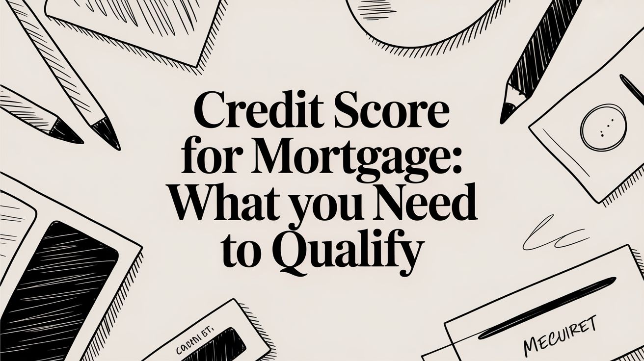 Credit Score for Mortgage: What You Need to Qualify