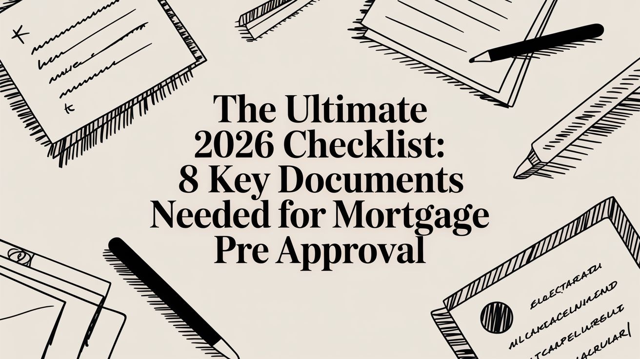 The Ultimate 2026 Checklist: 8 Key Documents Needed for Mortgage Pre Approval
