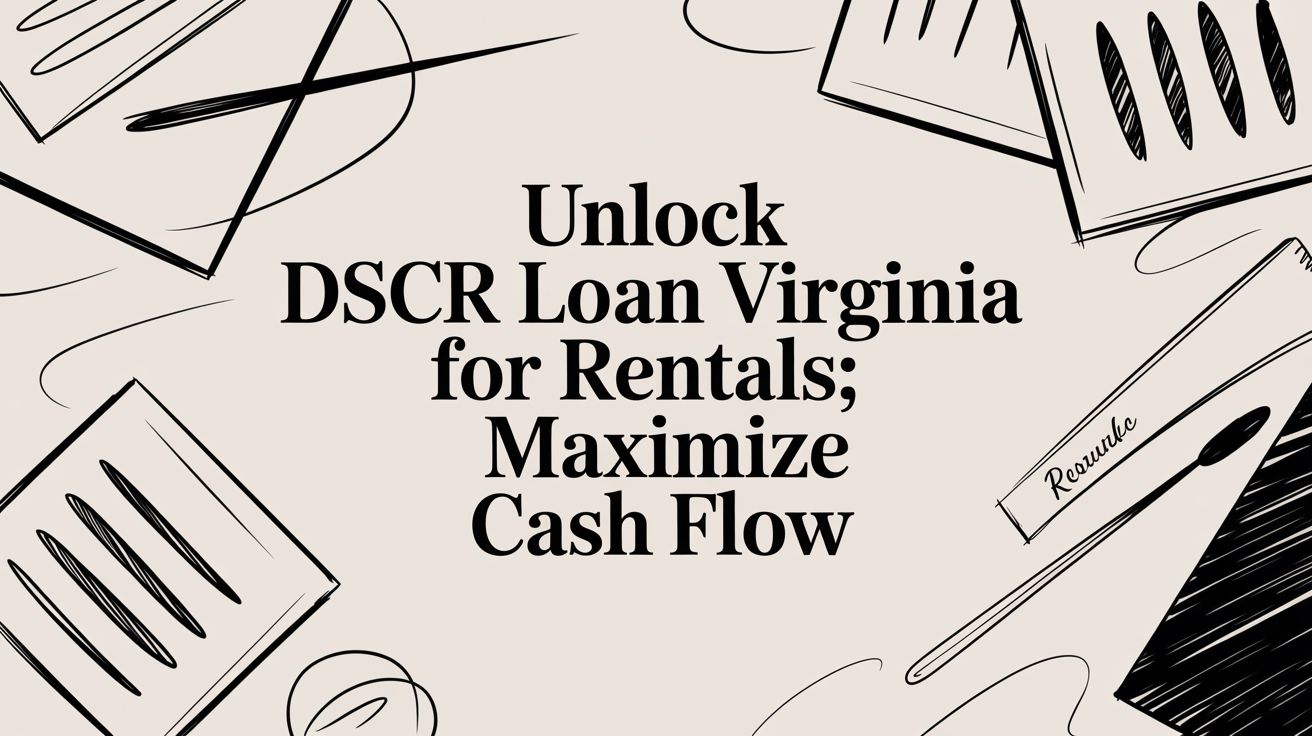 Unlock dscr loan virginia for Rentals: Maximize Cash Flow