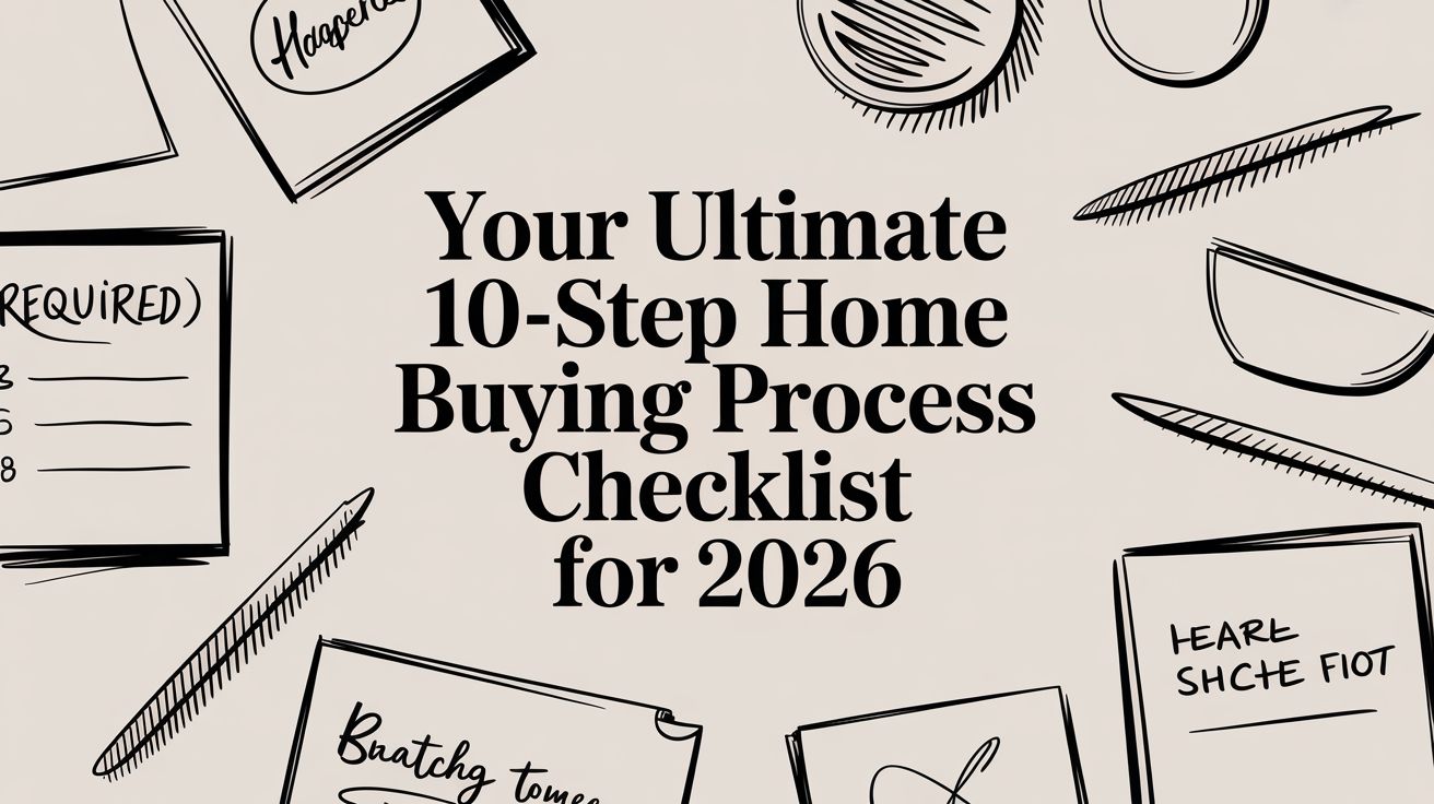 Your Ultimate 10-Step Home Buying Process Checklist for 2026