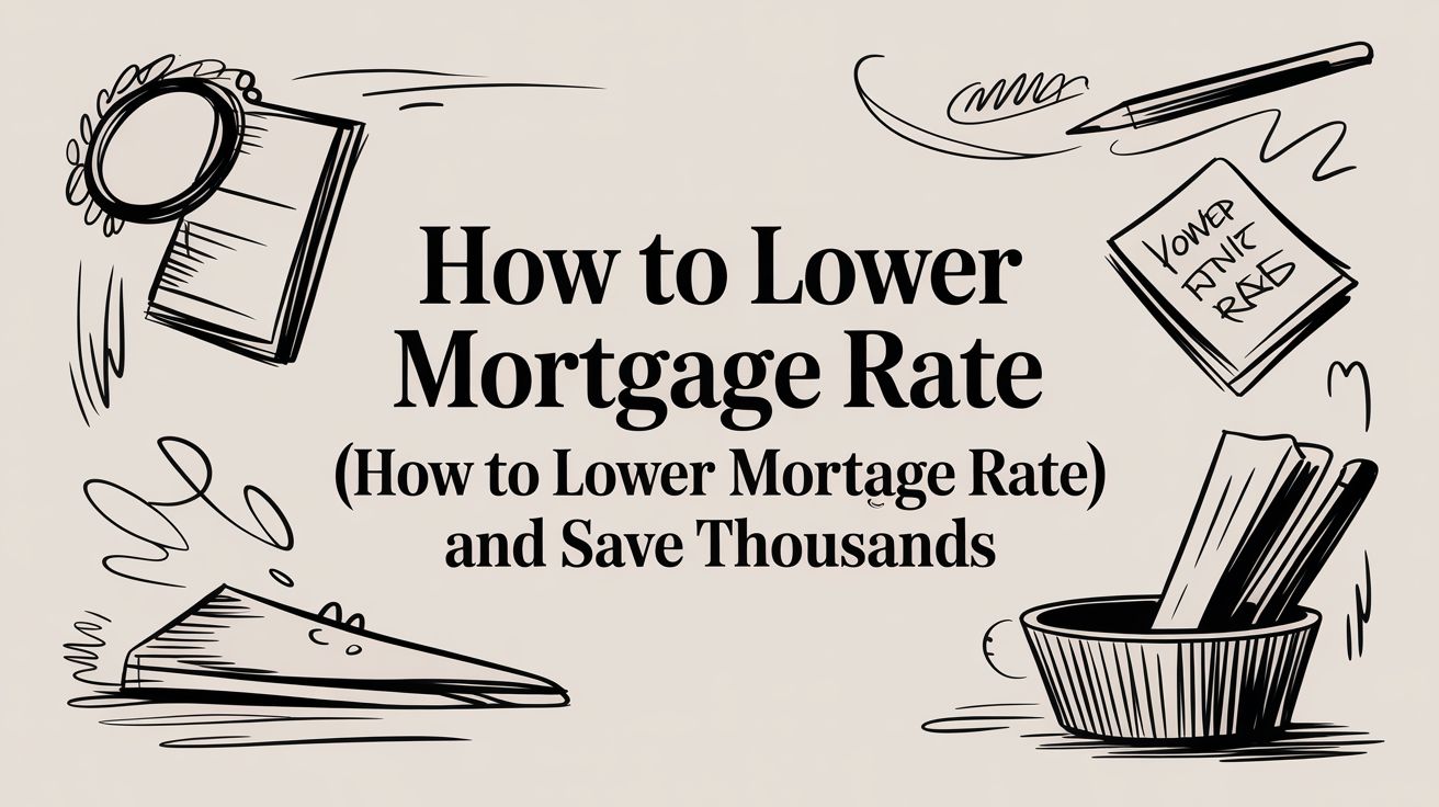 How to Lower Mortgage Rate (how to lower mortgage rate) and Save Thousands