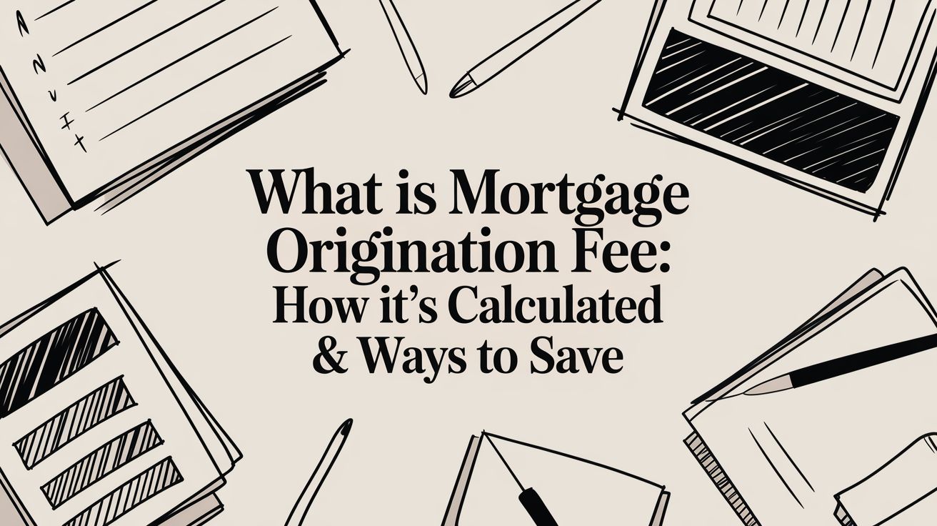 What Is Mortgage Origination Fee: How It’s Calculated & Ways to Save