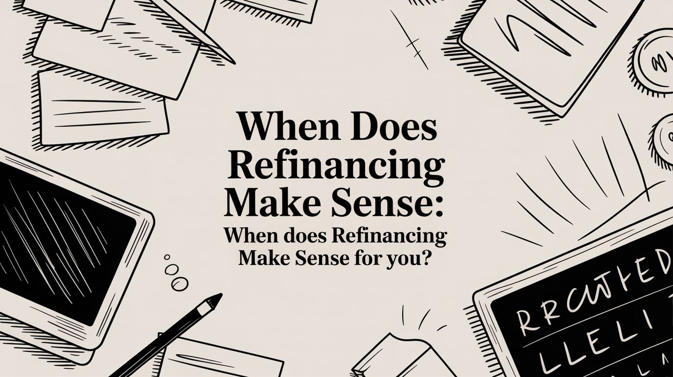 When Does Refinancing Make Sense: when does refinancing make sense for you?