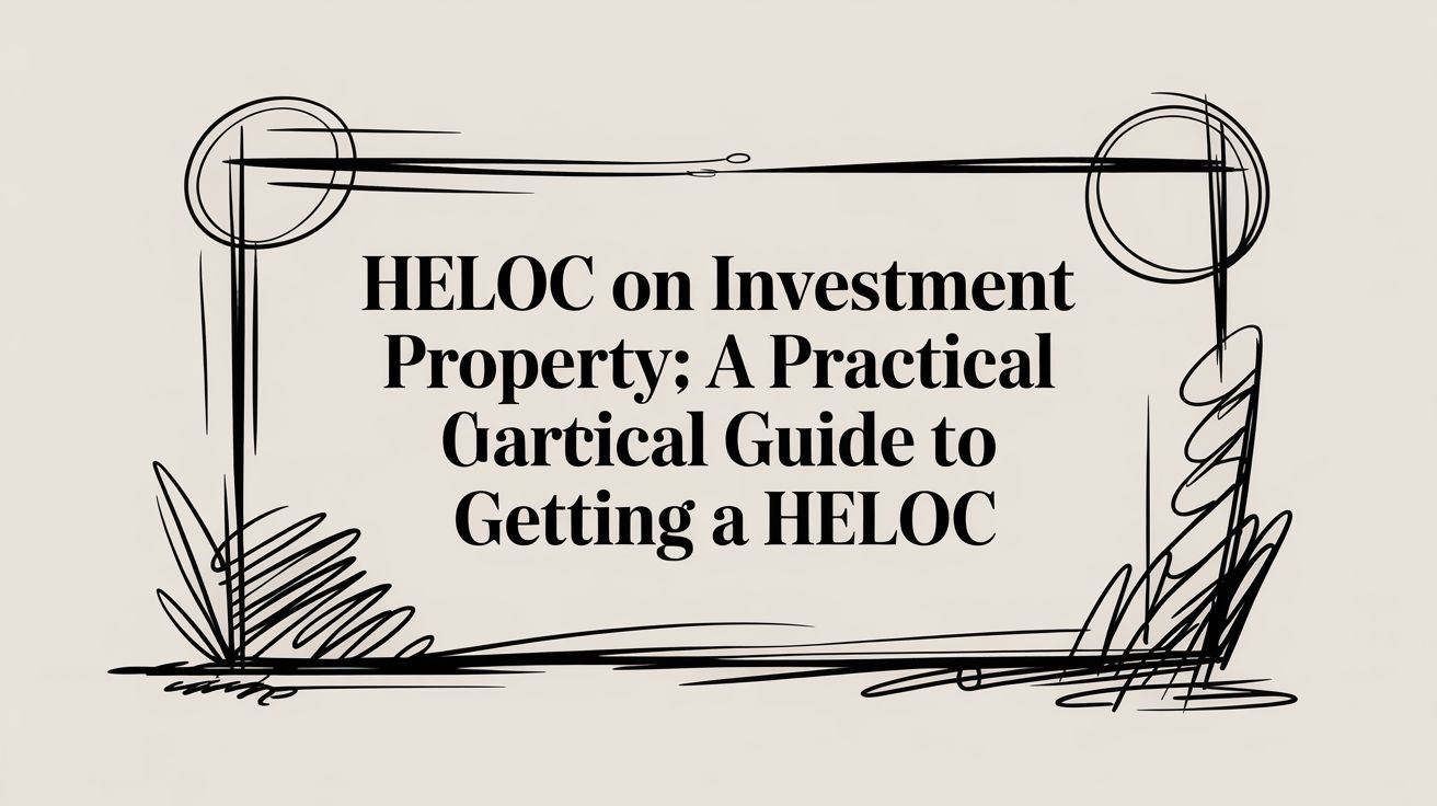 Heloc on investment property: A Practical Guide to Getting a HELOC