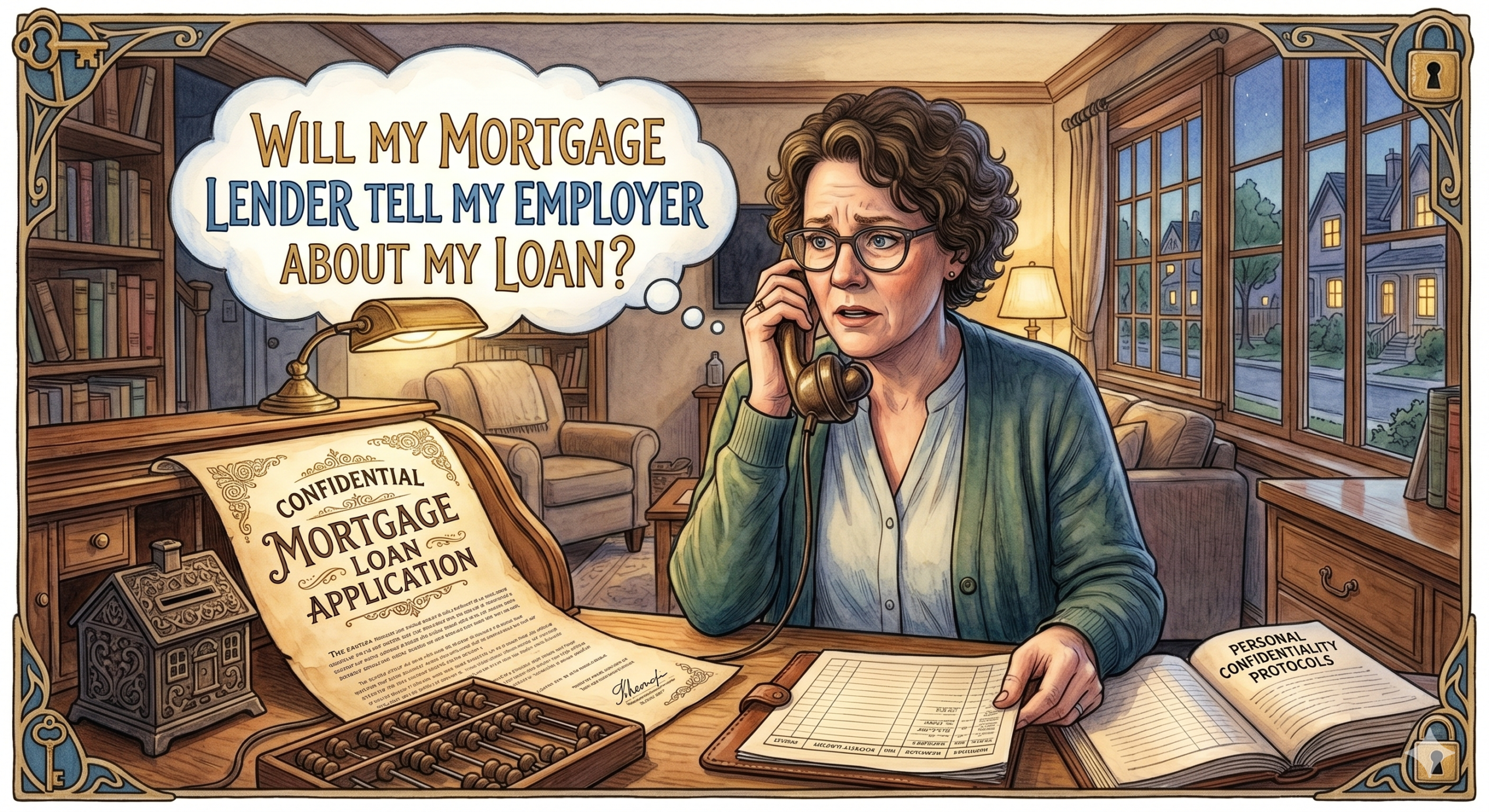 Will My Mortgage Lender Tell My Employer About My Loan?